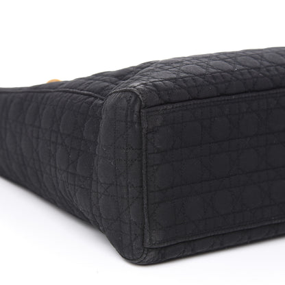 Christian Dior Nylon Cannage Large Lady Dior Black 8 of 16
