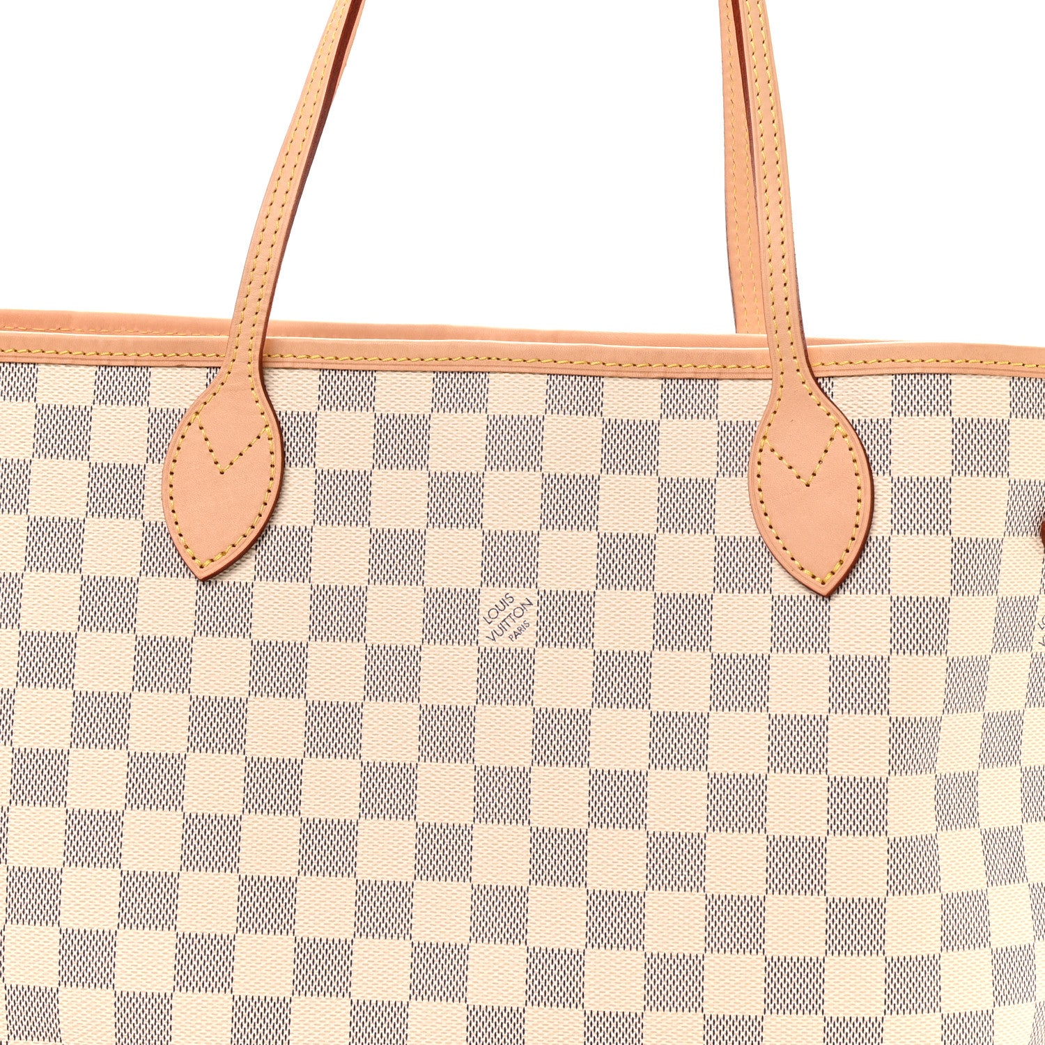 Louis Vuitton Damier Azur Neo Neverfull MM Rose Ballerine 8 of 10