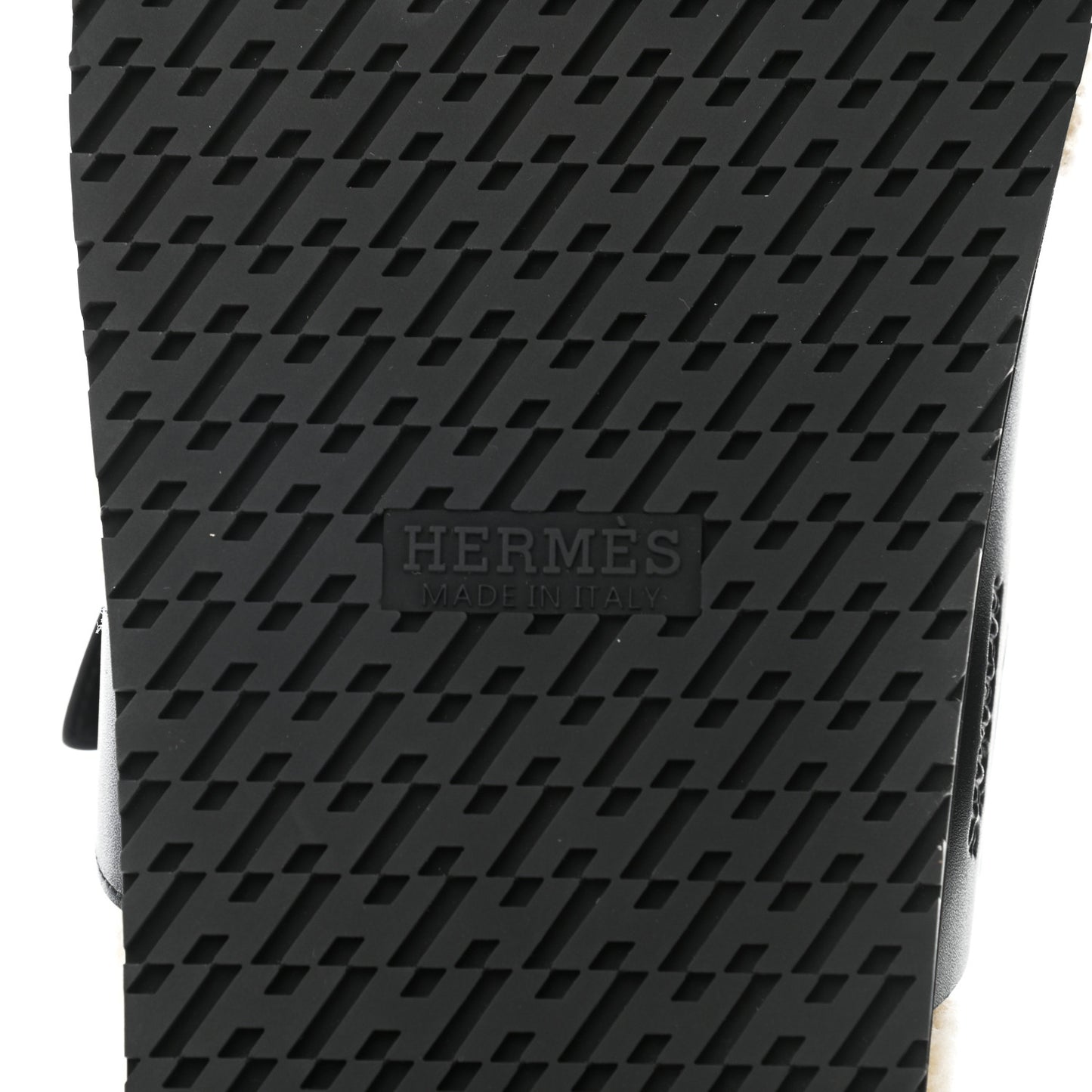 Veau Indios Woolskin Mens Chypre Sandals 46 Black Ecru