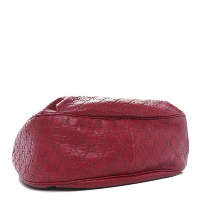 Gucci Soft Guccissima Medium Emily Hobo Classic Ruby 4 of 10