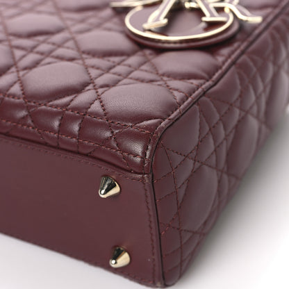 Christian Dior Lambskin Cannage Small My ABCDior Lady Dior Red Bricks 10 of 14