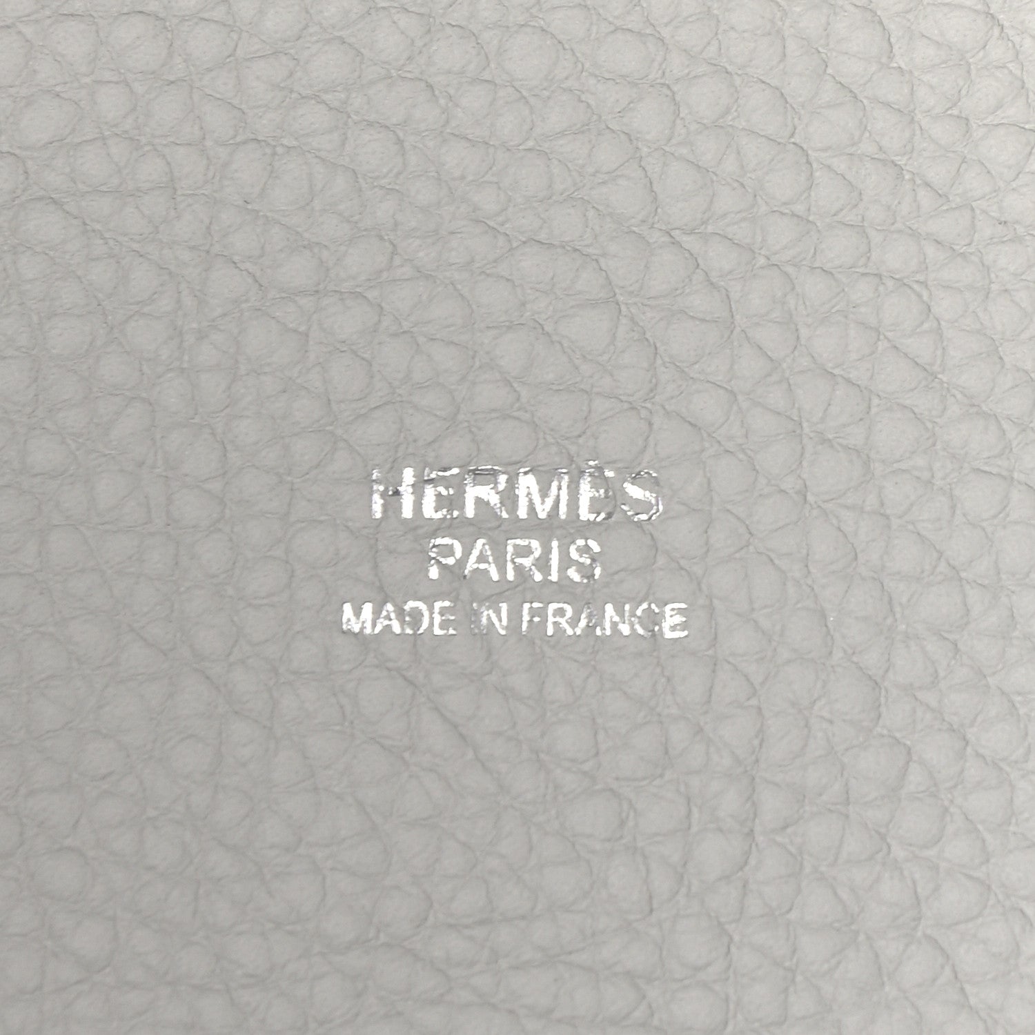 Hermes Taurillon Clemence Picotin Lock 22 MM Gris Perle 5 of 8