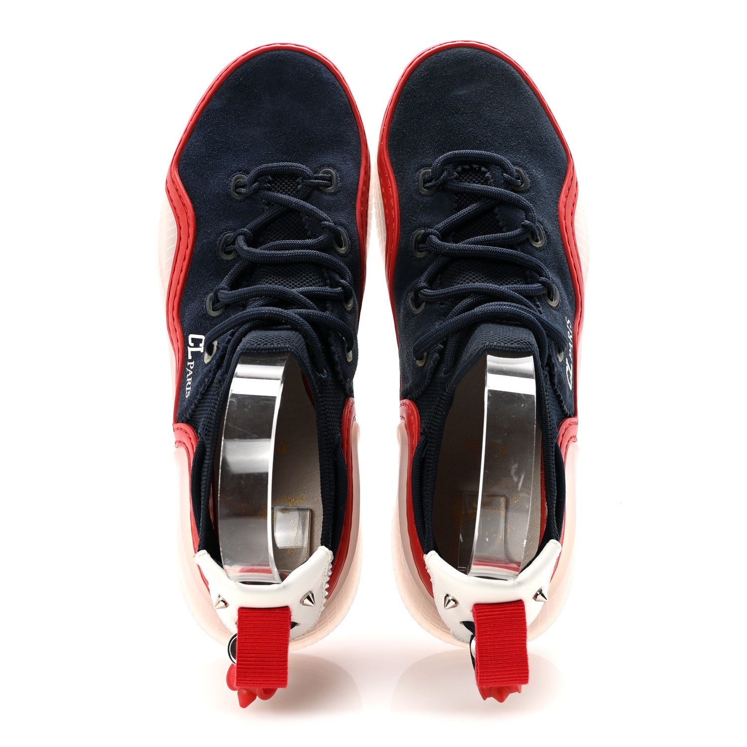 Christian Louboutin Suede Arpoador Donna Sneakers 40 Marine 2 of 9