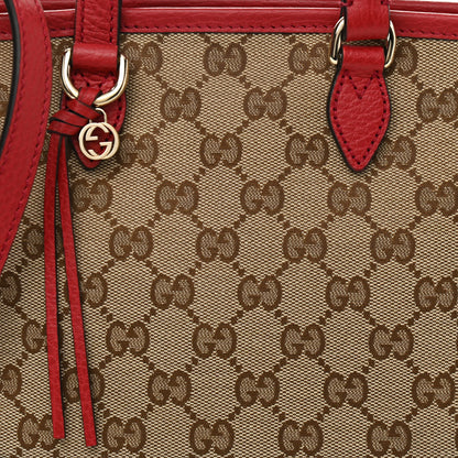 Gucci Monogram Small Bree Tote Red 8 of 10
