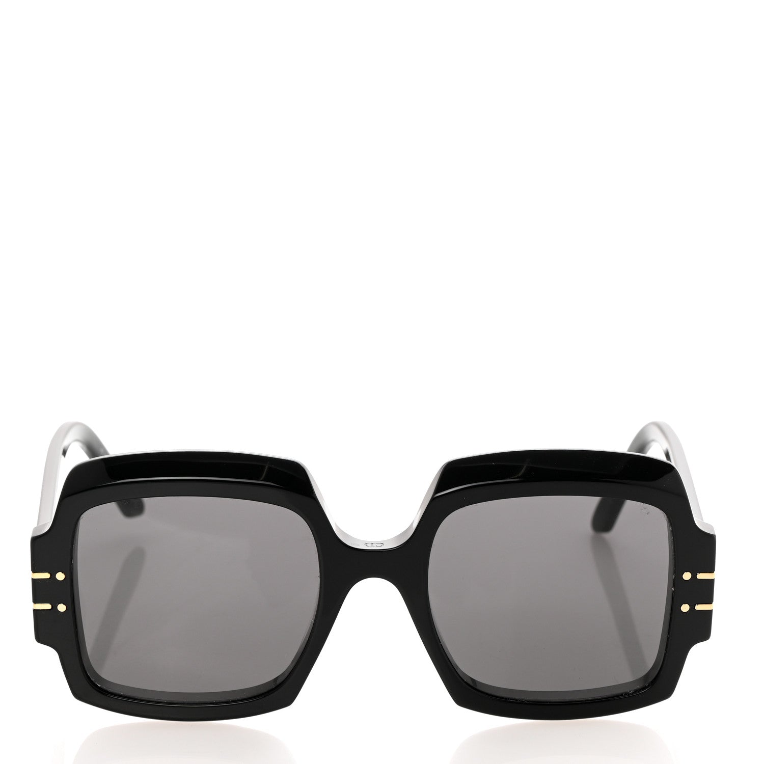 Christian Dior Acetate Diorsignature S1U Square Sunglasses Black 2 of 8