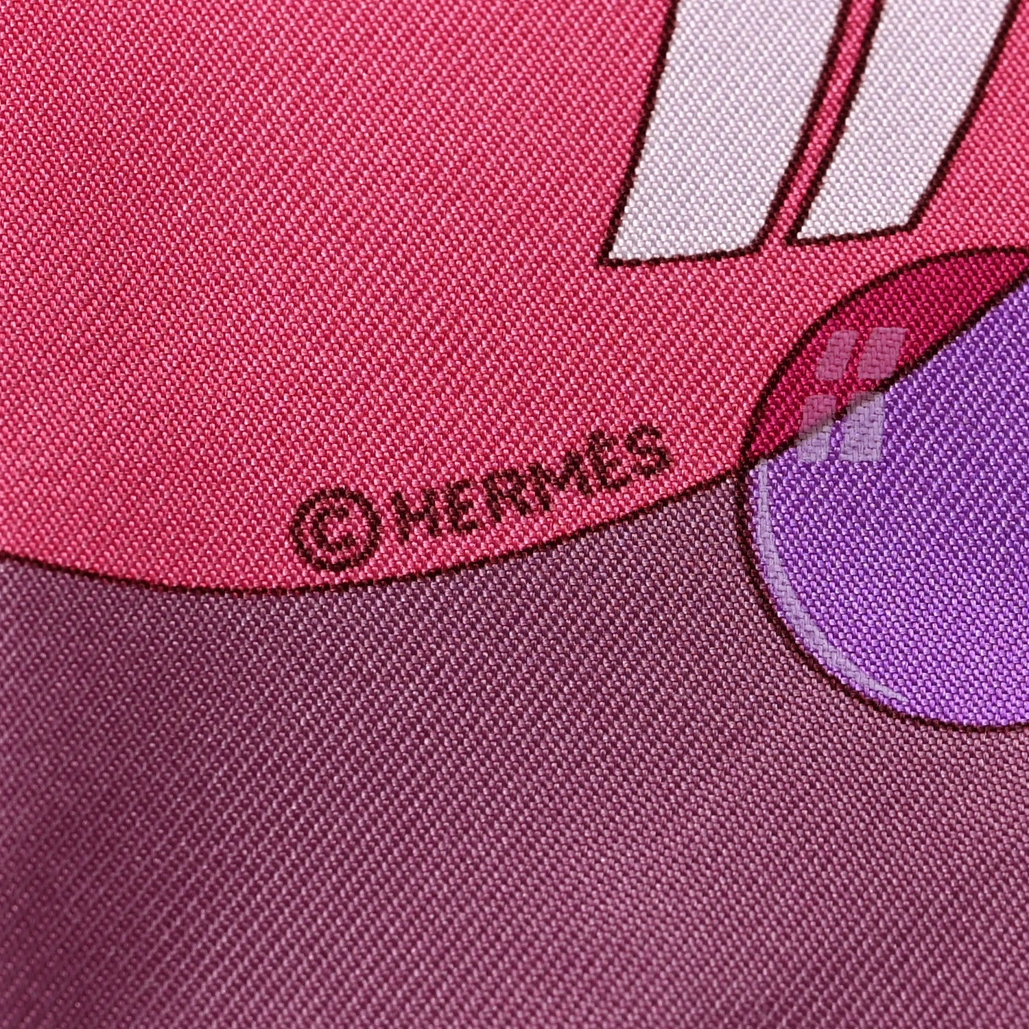 Hermes Silk Bal De Bulles Scarf 90 2 of 3