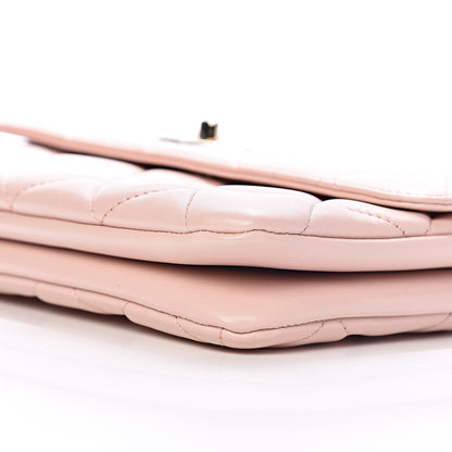 Chanel Lambskin Quilted Medium Trendy CC Flap Light Pink 9 of 11