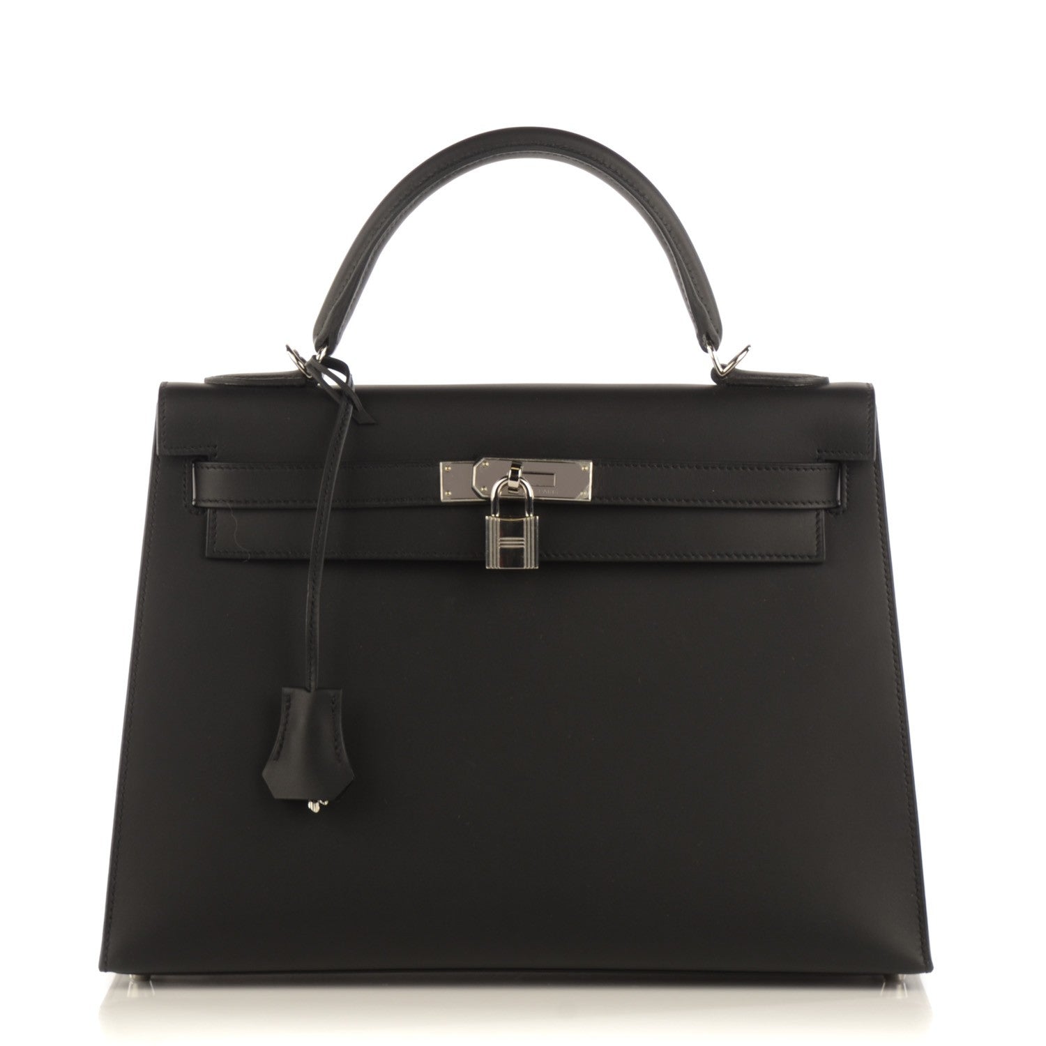 Hermes Sombrero Kelly Sellier 32 Black 1 of 19