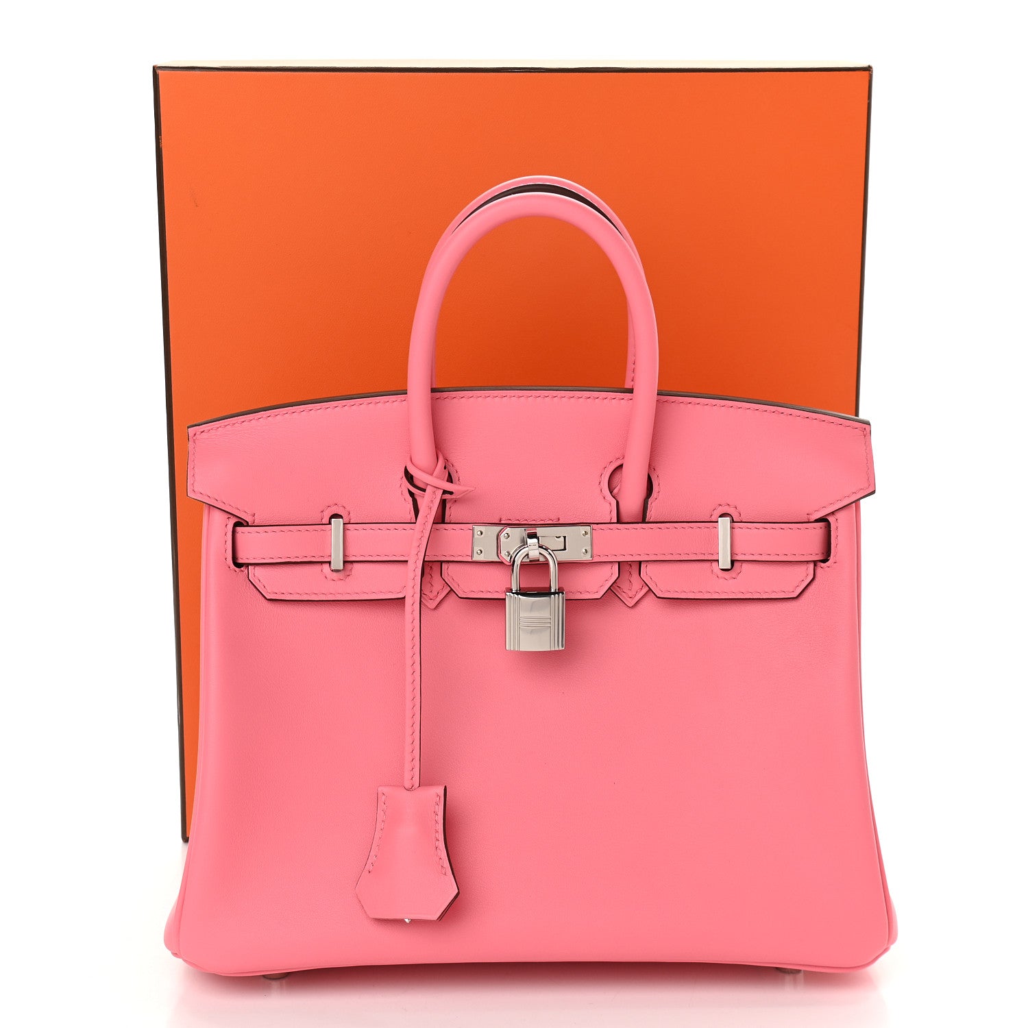Hermes Swift Birkin 25 Rose D'ete 11 of 11