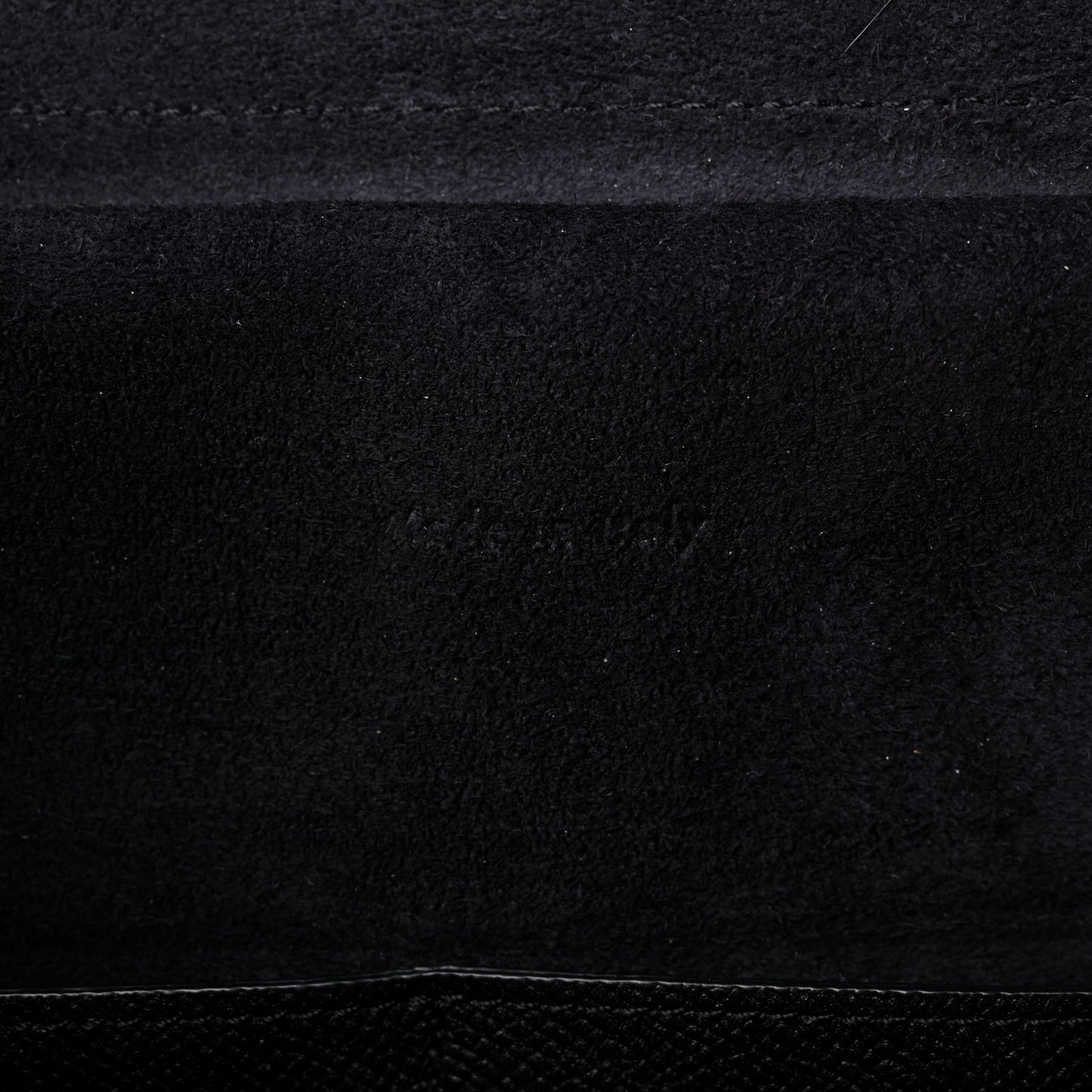 Grained Calfskin Mini Belt Bag Black
