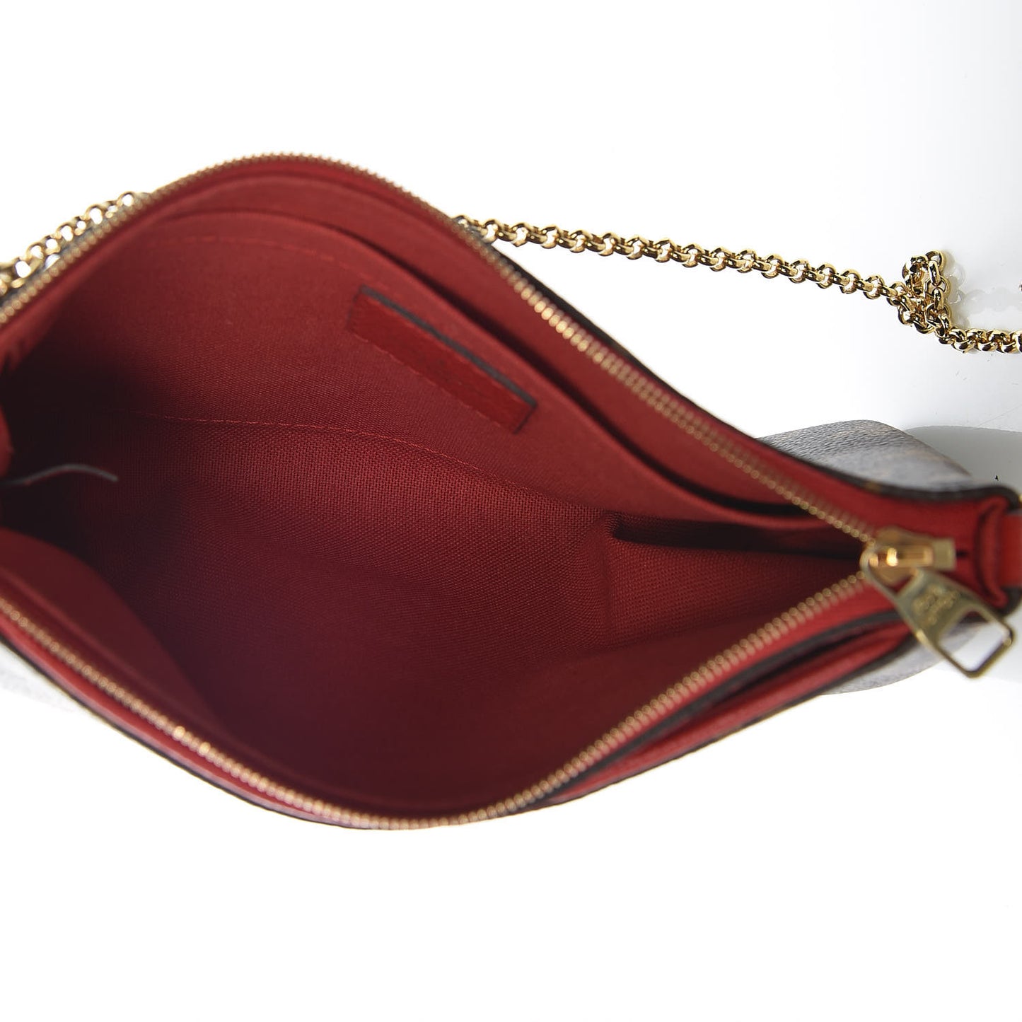 Monogram Pallas Clutch Cherry