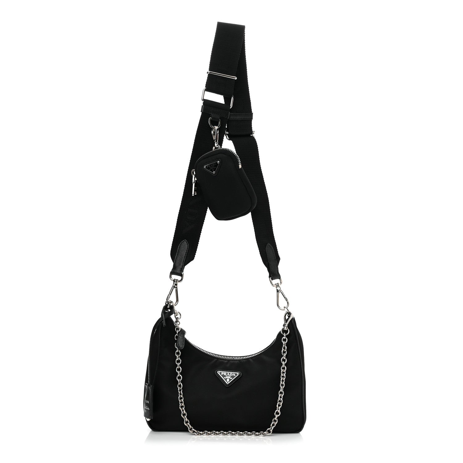 Prada Nylon Re-Edition 2005 Shoulder Bag Black 1 of 11
