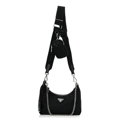Prada Nylon Re-Edition 2005 Shoulder Bag Black 1 of 11