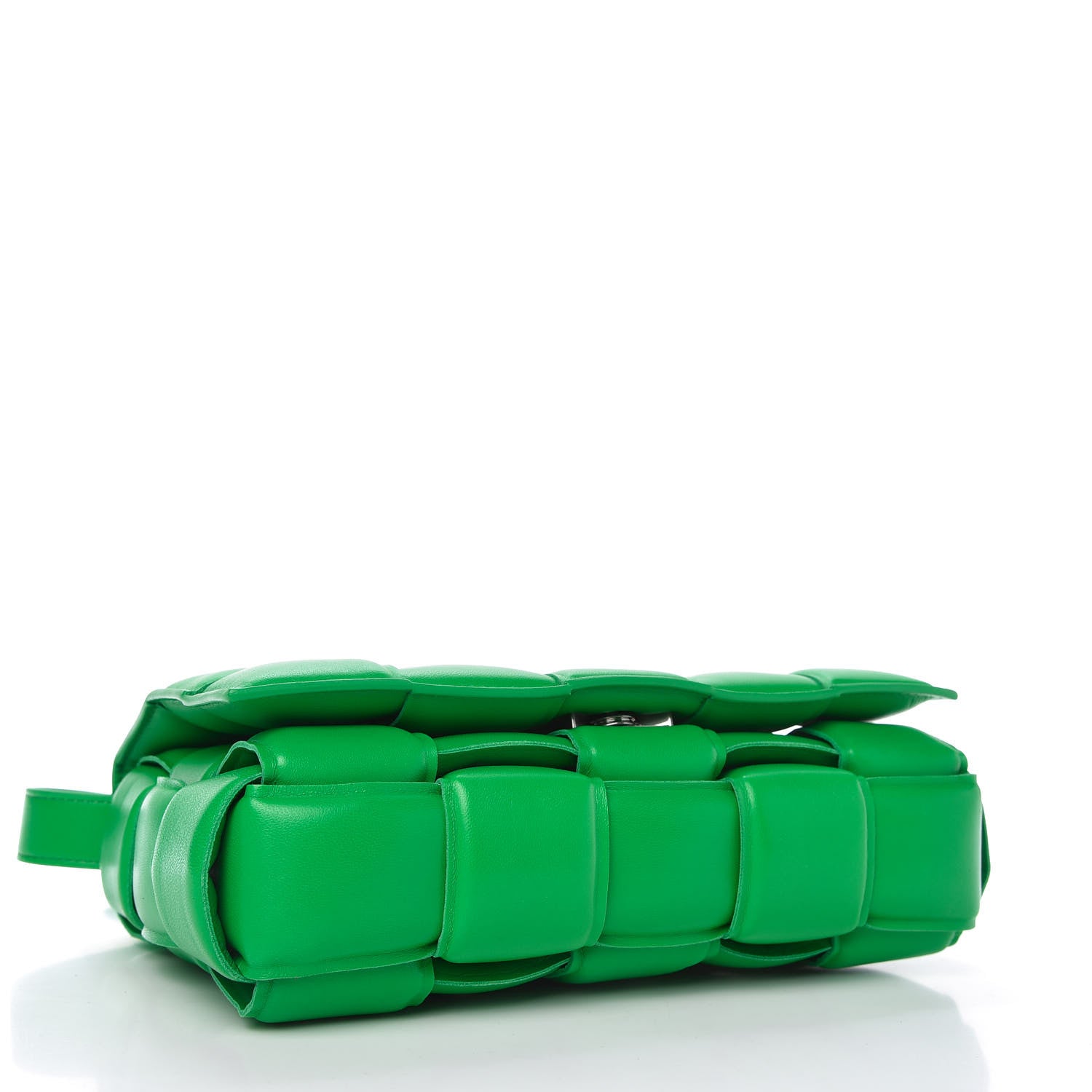 Bottega Veneta Nappa Maxi Intreccio Padded Cassette Crossbody Bag Grass 4 of 9