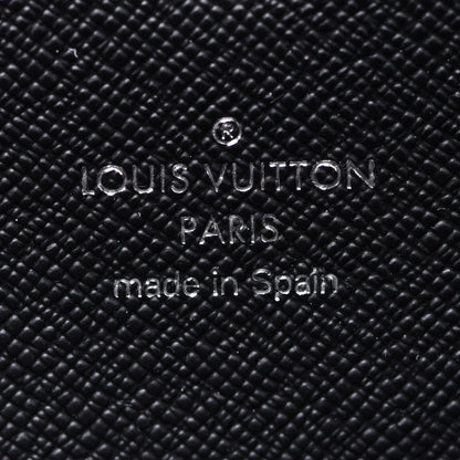 Louis Vuitton Epi Clemence Wallet Black 6 of 8