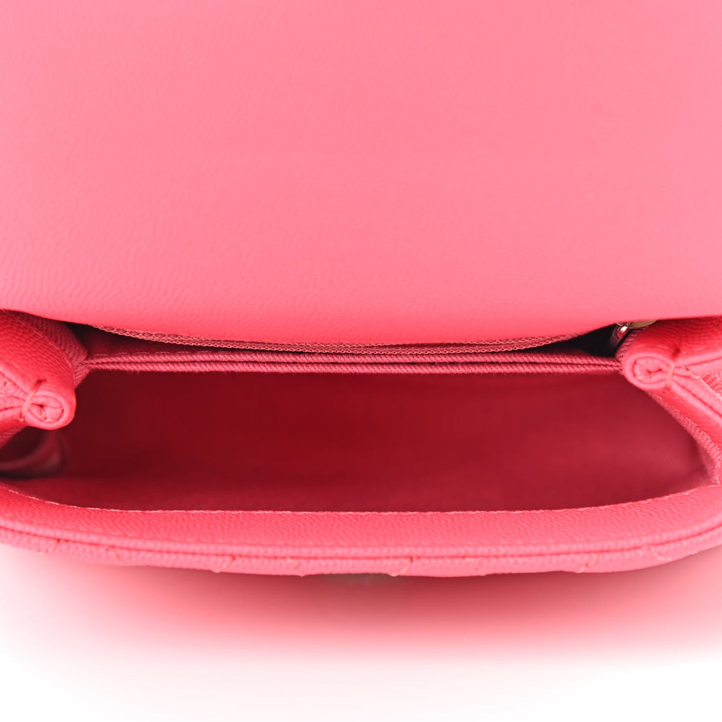 Caviar Quilted Incognito Extra Mini Coco Handle Flap Pink