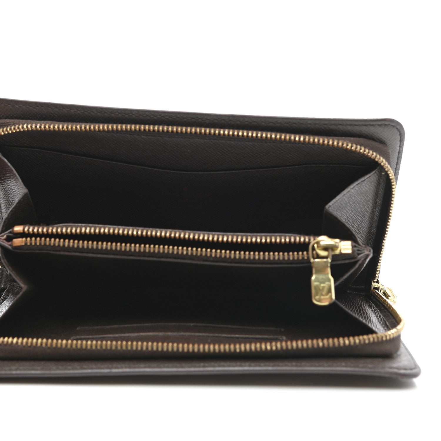Louis Vuitton Damier Ebene Porte-Monnaie Zippy Wallet 5 of 8