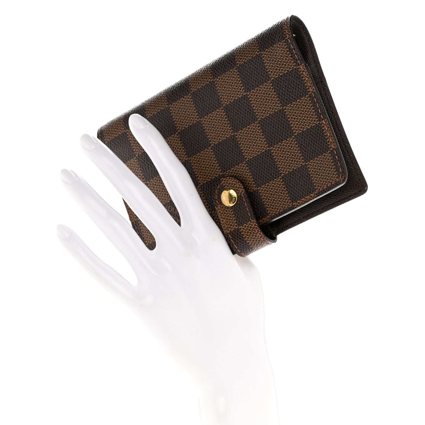 Damier Ebene Small Ring Agenda Cover