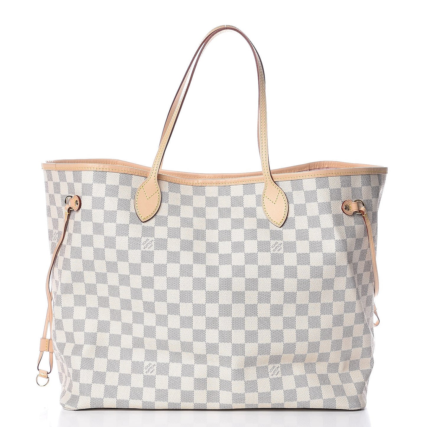 Damier Azur Neo Neverfull GM Rose Ballerine