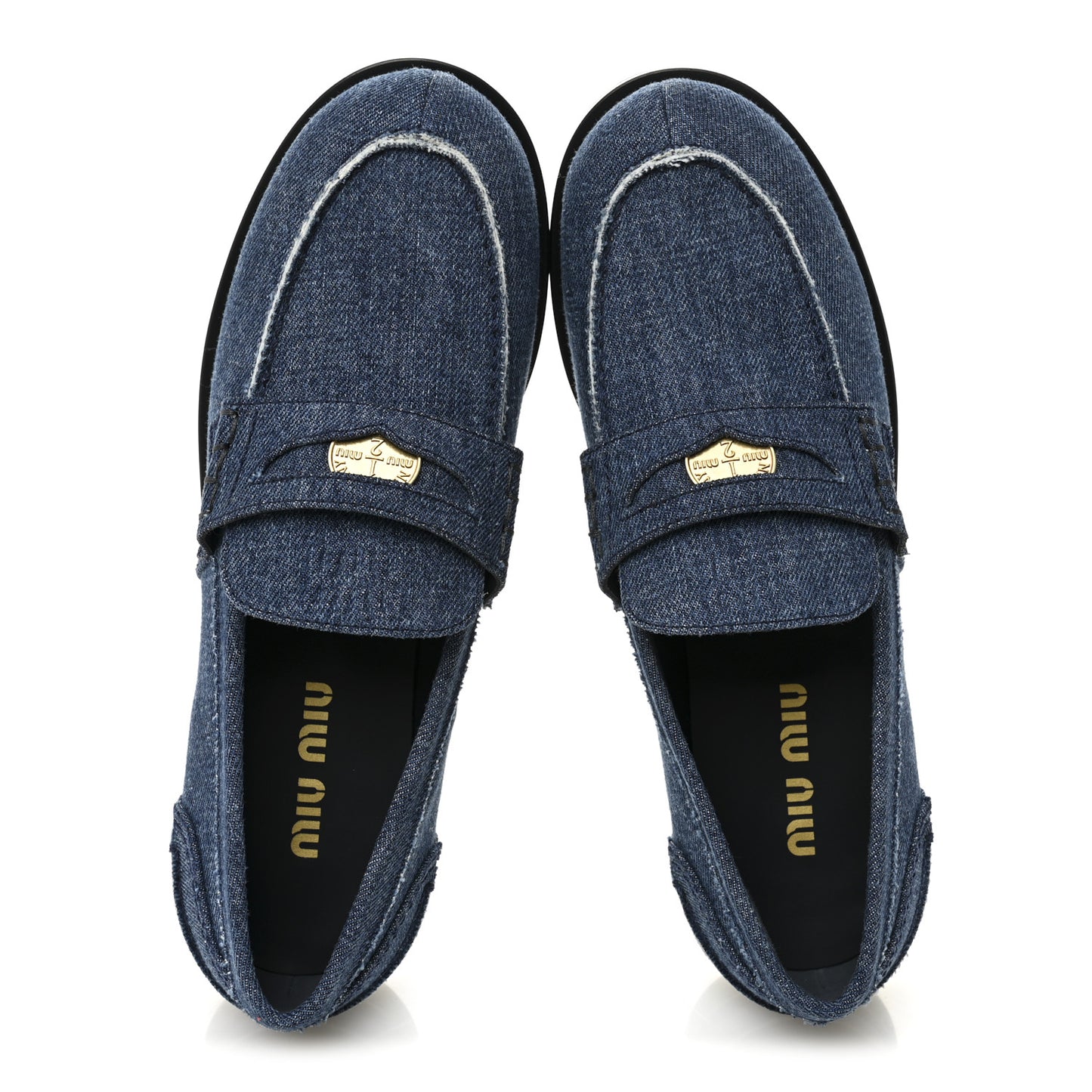Denim Penny Loafer 40 Denim