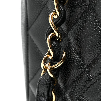 Chanel Caviar Quilted Petit Shopping Tote PST Black 12 of 12
