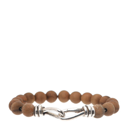 Tiffany Sterling Silver Wood Paloma Picasso Knot Bead Bracelet 3 of 4