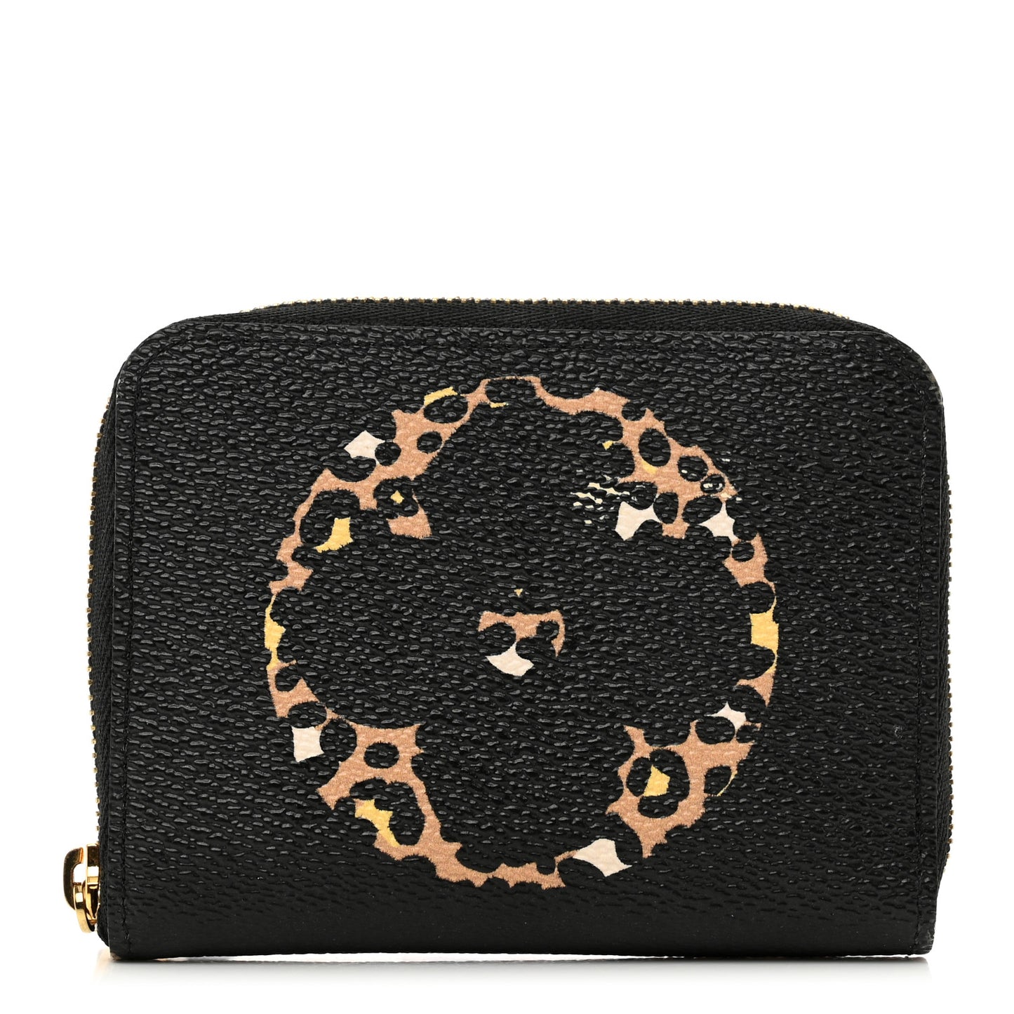 Monogram Giant Jungle Zippy Coin Purse Black