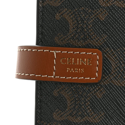 Celine Canvas Triomphe Travel Kit Tan 6 of 9