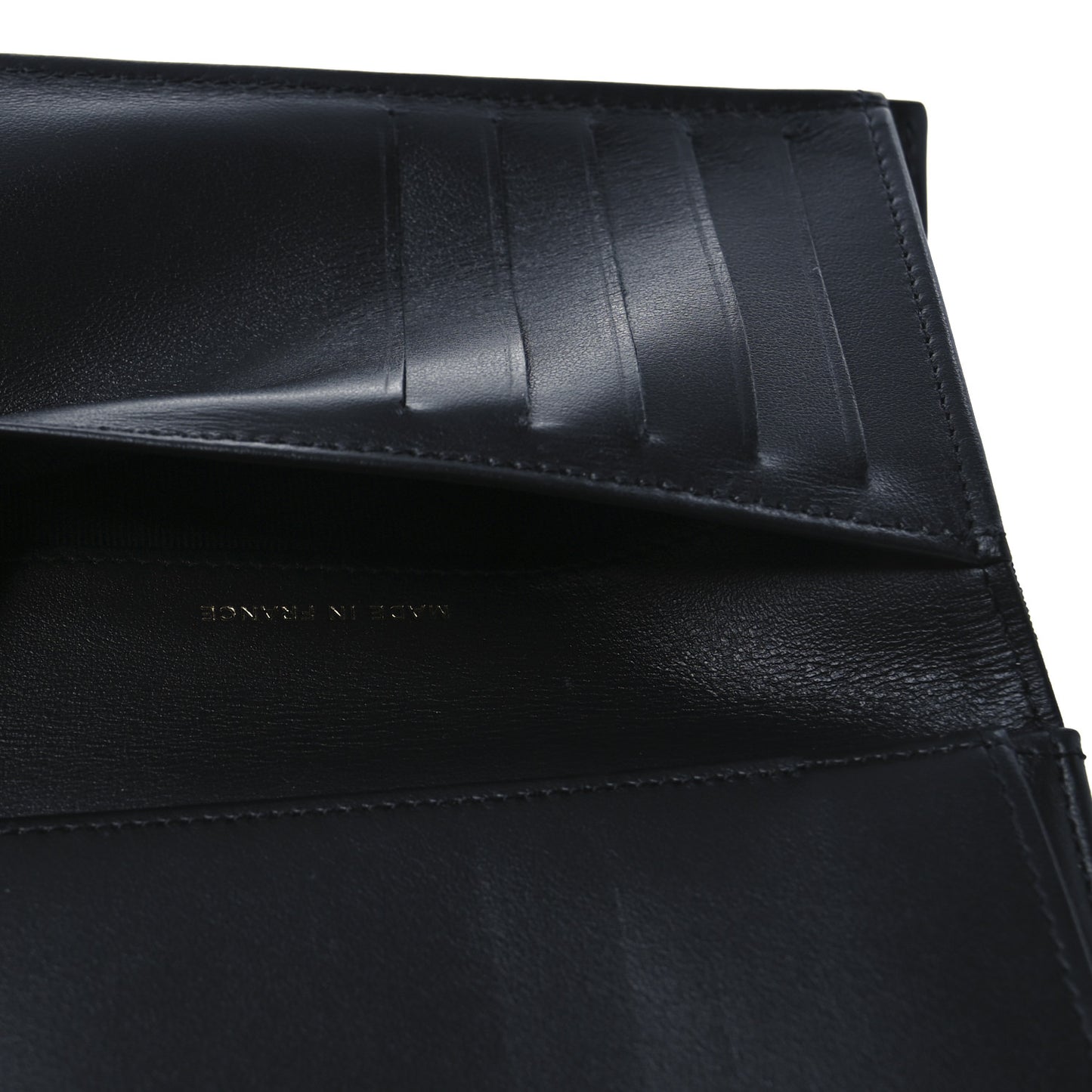Caviar Quilted Crystal CC Medium Flap Wallet Black