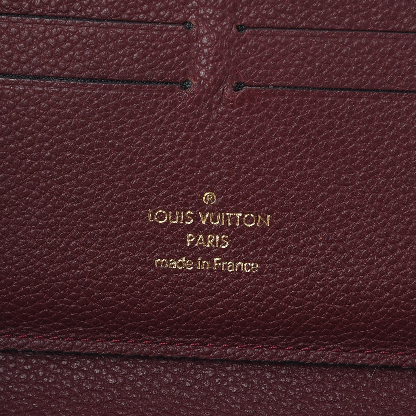 Empreinte Secret Long Wallet Flamme