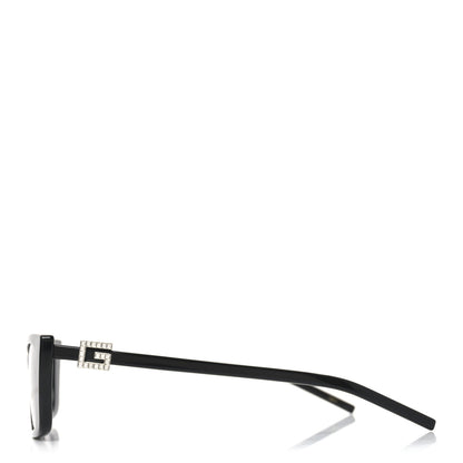 Gucci Acetate Crystal Rectangle Sunglasses GG1681S Black 3 of 14
