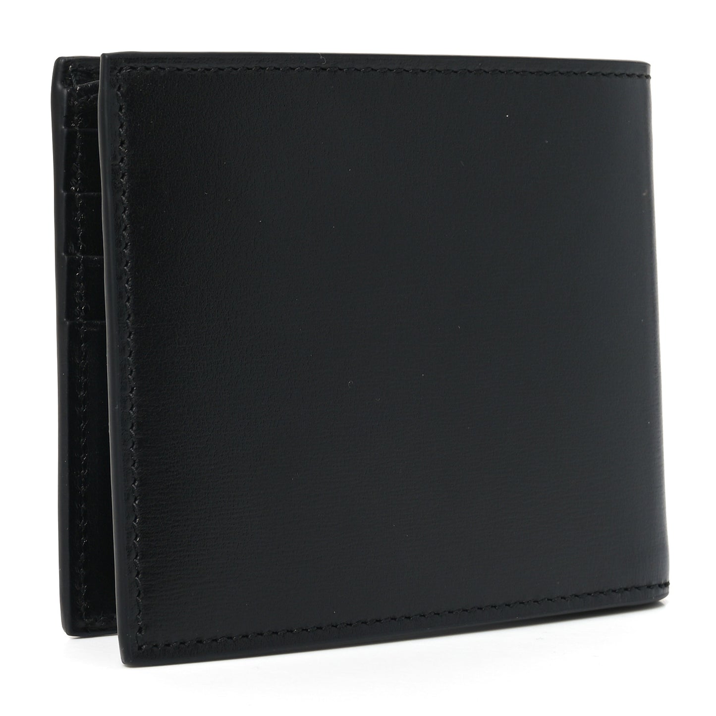 Smooth Calfskin GG Marmont Bi-Fold Wallet Black
