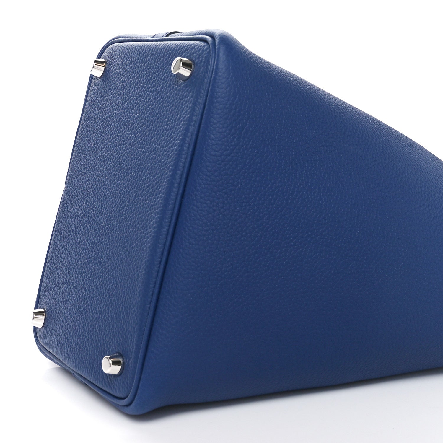 Hermes Taurillon Clemence Picotin Lock 18 PM Bleu Saphir 10 of 11