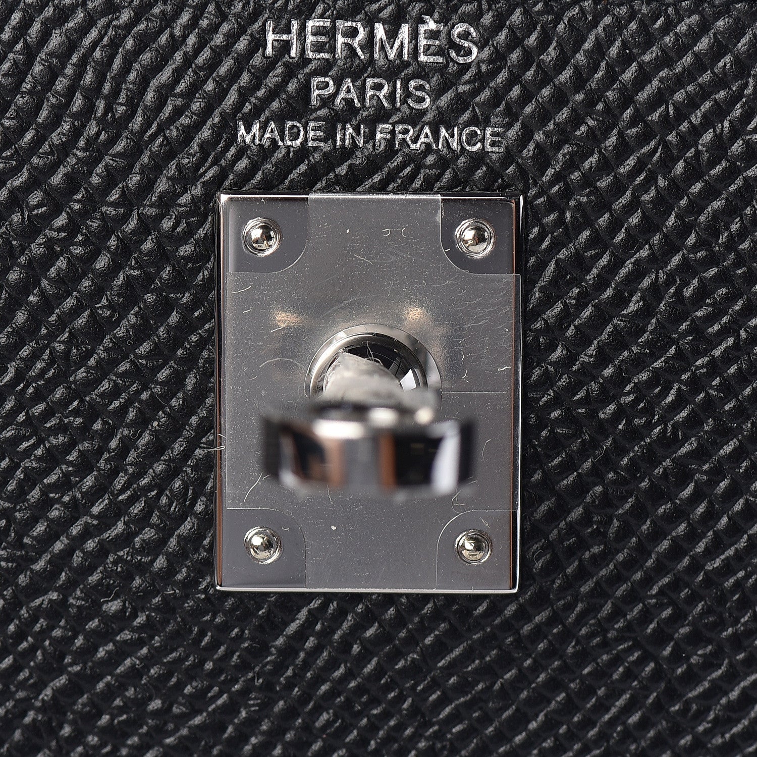 Hermes Epsom Kelly Sellier 25 Black 25 of 38