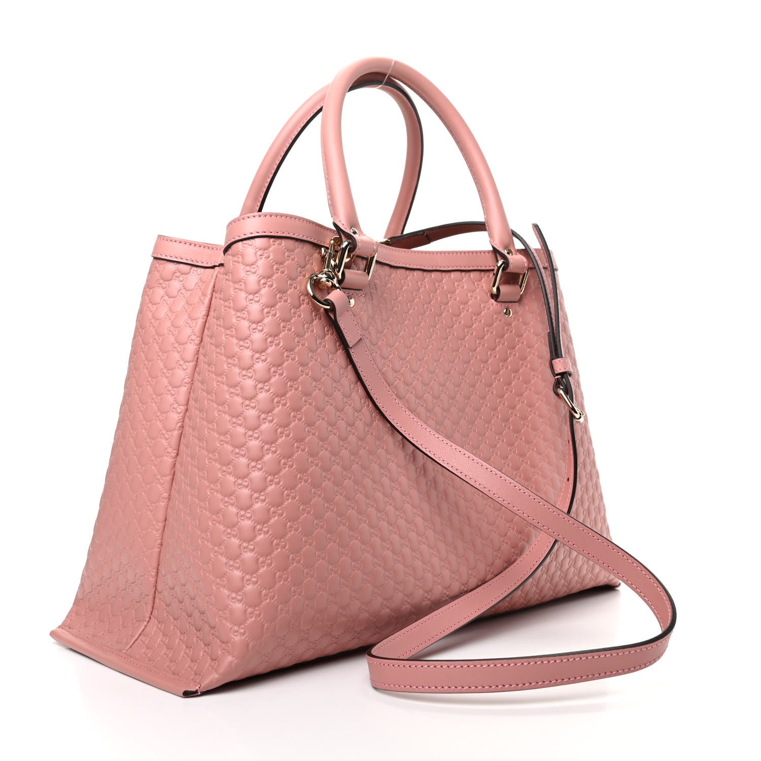 Gucci Soft Microguccissima Medium Tote Soft Pink 3 of 9