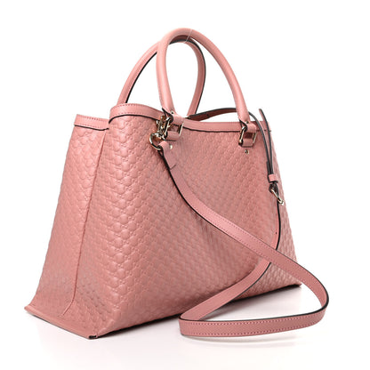 Gucci Soft Microguccissima Medium Tote Soft Pink 3 of 9