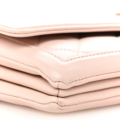 Chanel Lambskin Quilted Hanbok Flap Bag Light Pink 9 of 10