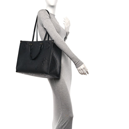 Louis Vuitton Empreinte Monogram Giant Onthego GM Black 2 of 10
