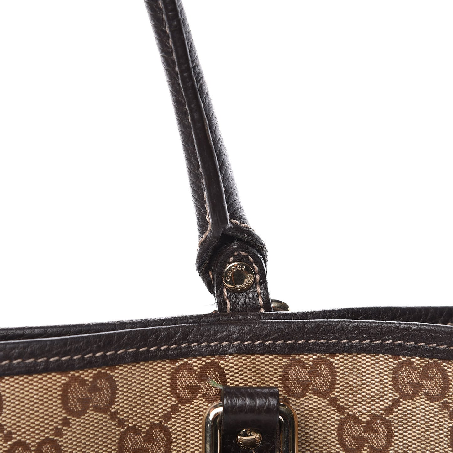 Crystal Monogram Medium Joy Tote Beige Ebony Testa di Moro