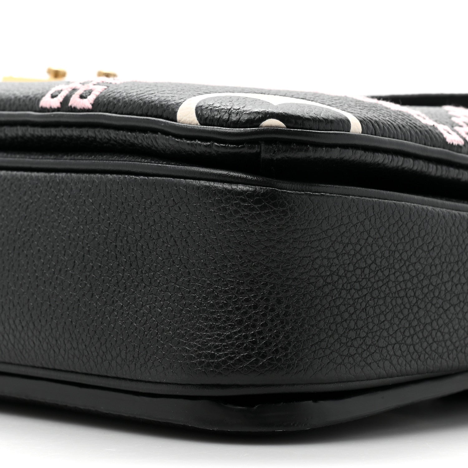 Louis Vuitton Empreinte Monogram Giant Broderies Pochette Metis Black 9 of 10