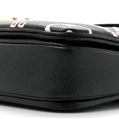 Louis Vuitton Empreinte Monogram Giant Broderies Pochette Metis Black 9 of 10