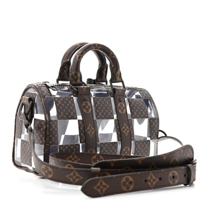 Louis Vuitton PVC Monogram Chess Keepall Bandouliere 25 3 of 13