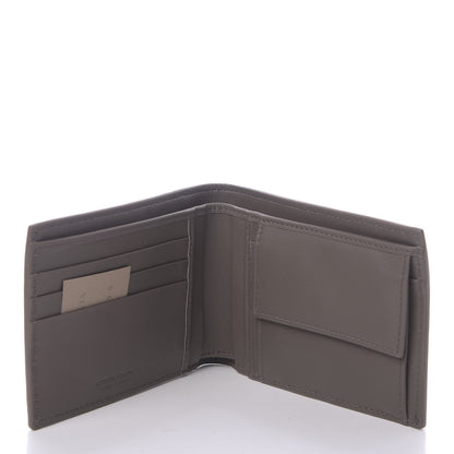 Bottega Veneta Nappa Intrecciato Coin Purse Bi-Fold Wallet Grey 5 of 7