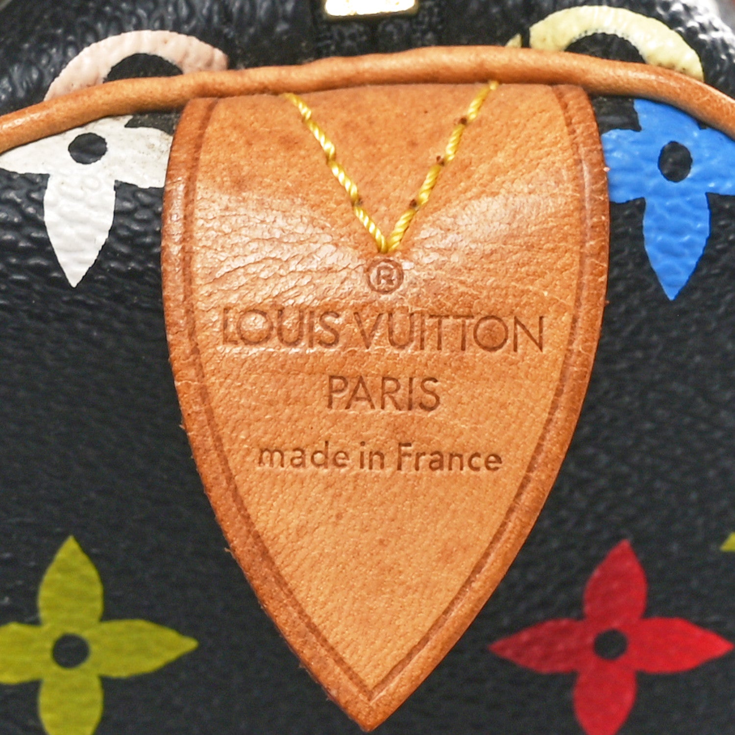 Louis Vuitton Monogram Multicolor Speedy 30 Black 6 of 9