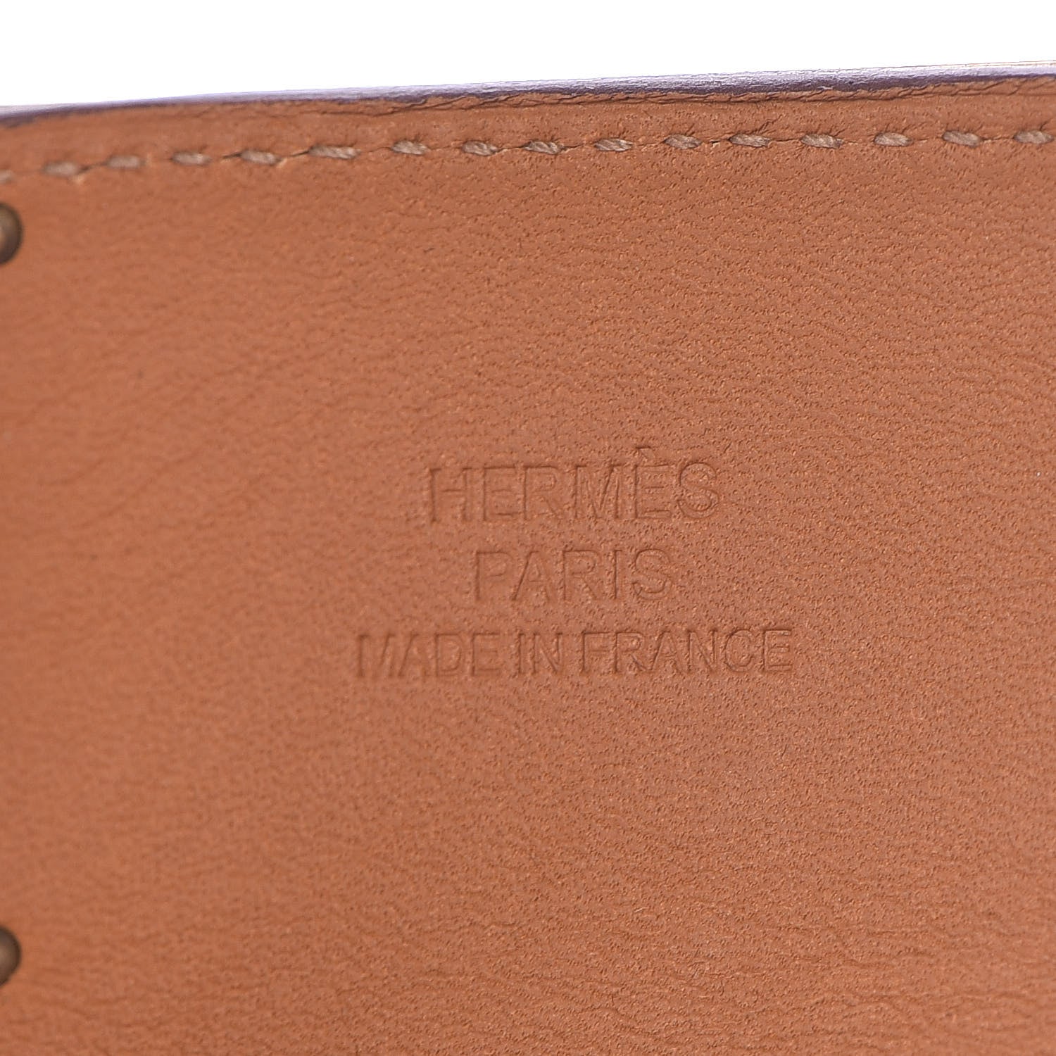 Hermes Barenia Kelly Extreme Dog Bracelet S Fauve 5 of 8