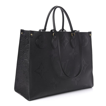 Louis Vuitton Empreinte Monogram Giant Onthego GM Black 4 of 11
