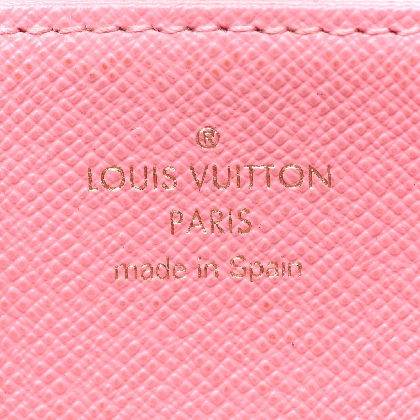 Monogram Jungle Dots Zippy Wallet Sugar Pink Poppy