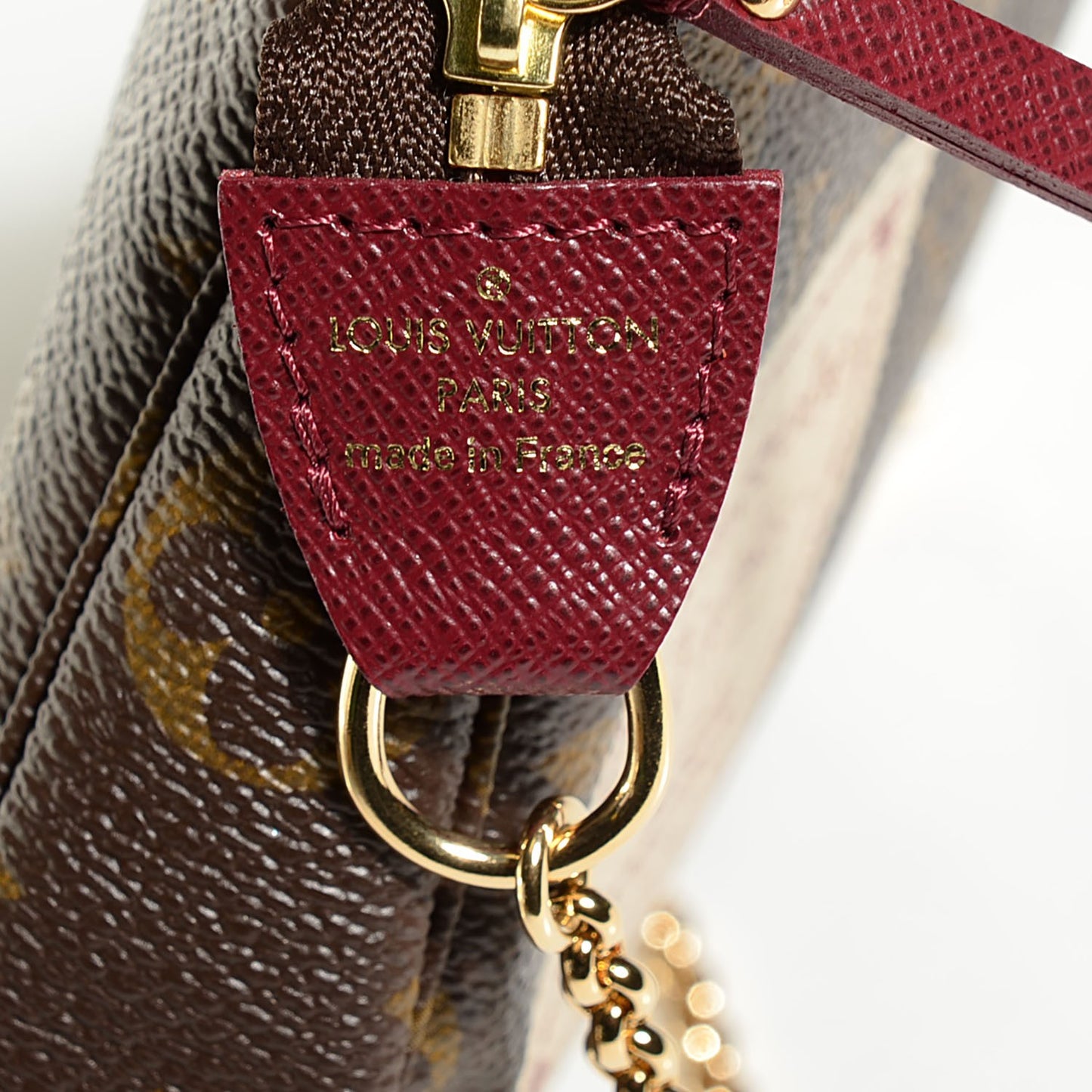 Monogram Stamp Mini Pochette Accessories