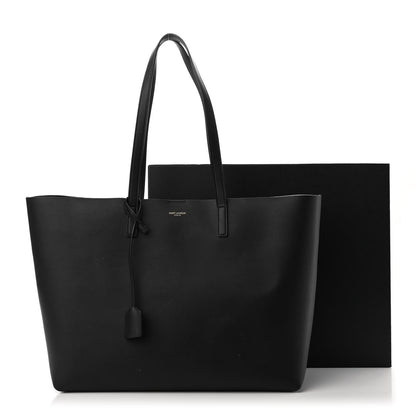 Saint Laurent Calfskin Large Shopping Tote Black 11 of 11