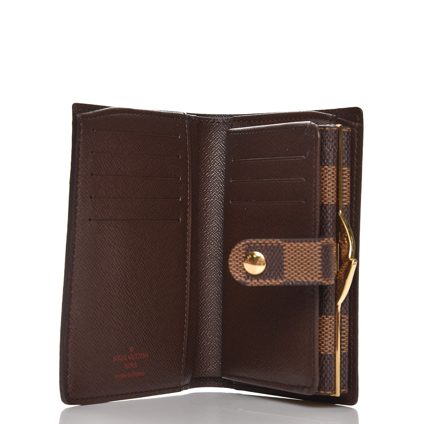 Damier Ebene French Purse Wallet